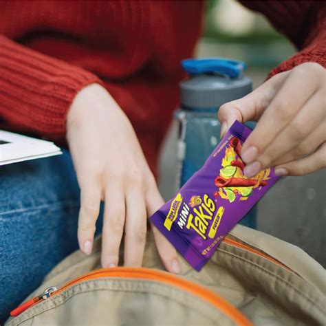 Barcel Mini Takis Chips De Tortilla Enrollados Crujientes Sabor A Fuego Pimienta De Chile