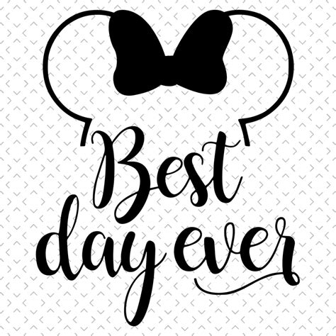 Best Day Ever Minnie Svg Trending Svg Minnie Mouse Svg Mi Inspire