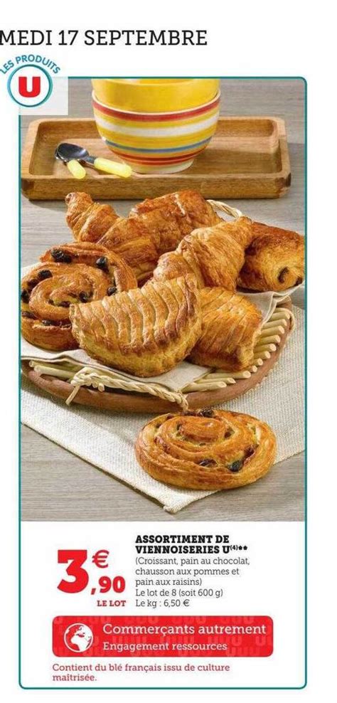 Promo Assortiment De Viennoiseries Chez Super U