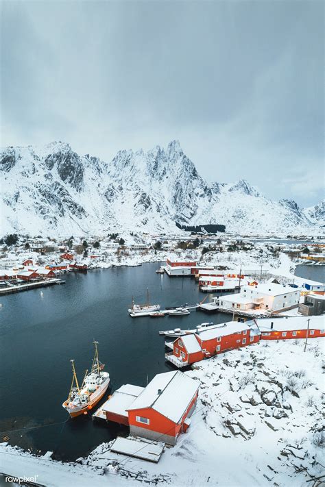 Small fishing village at Lofoten, Norway | premium image by rawpixel ...