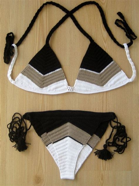 Seethrough Swimsuit Crochet Bikini Thong Bikini Set Mesh Etsy Artofit