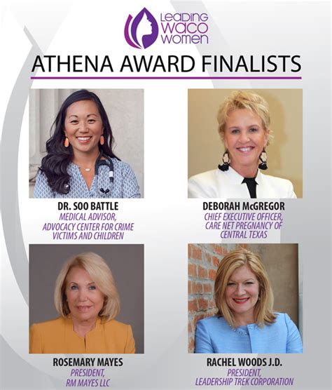 Presenting The Finalists For The 2019 ATHENA Leadership Award Greater