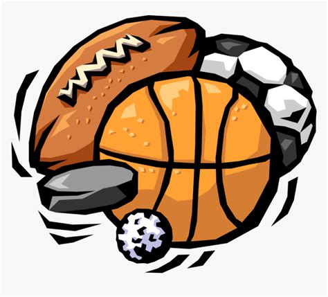 Vector Illustration Of Sports Balls With Football Sport Balls