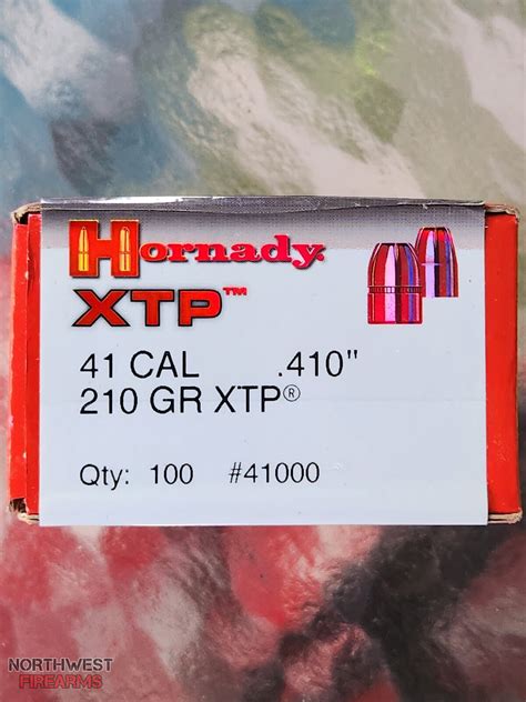 Hornady 41 Cal 410 210 Gr Xtp Bullets For Reloading Northwest Firearms