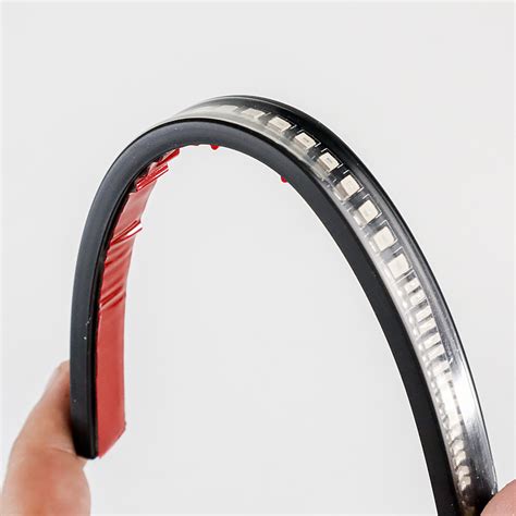 Lampu Rem Dan Sein Motor LED Strip Flexible 2in1 Color 12V 190mm