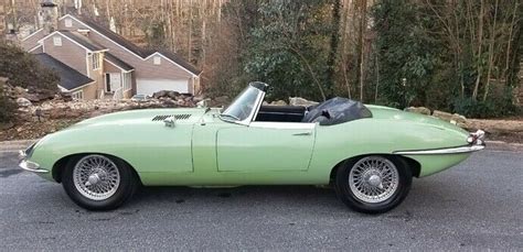 Jaguar Etype Roadster No Rust California Survivor Originally