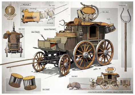 Cart Prop Concept Art Bg Design Prop Design Game Design Environment