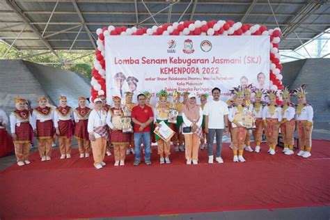 Dinas Kesehatan Makassar Jadi Juara Penampilan Terbaik Di Lomba SKJ