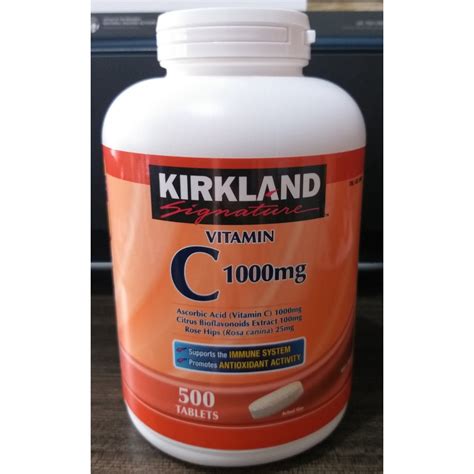 Sale Kirkland Signature Vitamin C Mg Tablets Shopee