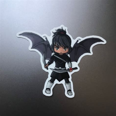 Cassian ACOTAR Sticker Illyrian Warrior Premium Vinyl Etsy