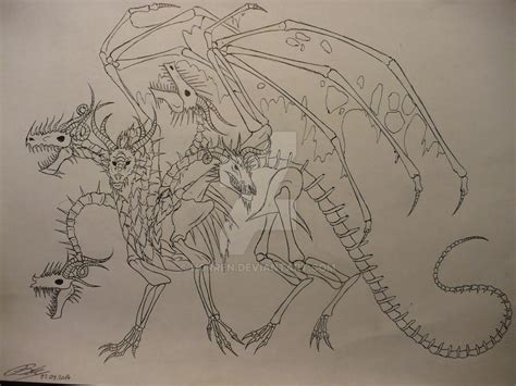 Dracolich by Horren on DeviantArt