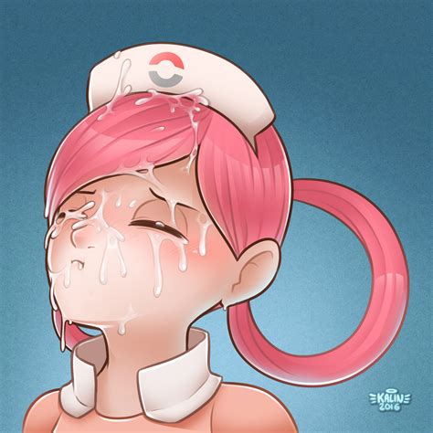 Nurse Joy Receiving Joy Juice By Kalin Hentai Foundry