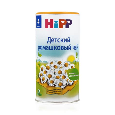 Хипп чай из ромашки с 4мес. (чай, 200 г) - цена, купить онлайн в Москве ...