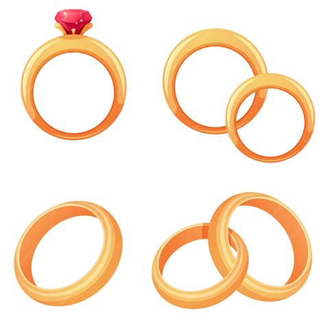 wedding rings cartoon 1