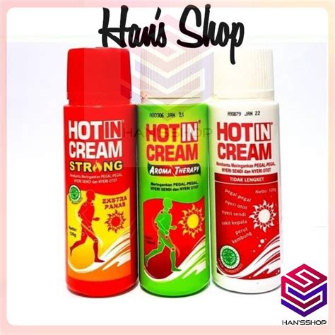 Jual Asli Hot In Cream Botol Ml Ml Shopee Indonesia
