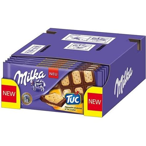 Milka & TUC Cracker Chocolat 16 x 87g - Cdiscount Au quotidien