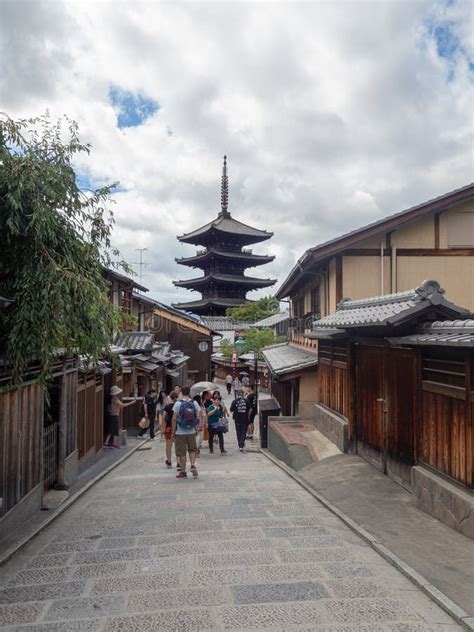 Hokan Hokan Ji Tempel Kyoto Japan Redactionele Stock Foto Image Of