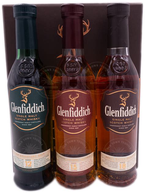 glenfiddich single malt scotch whisky set xml   yr