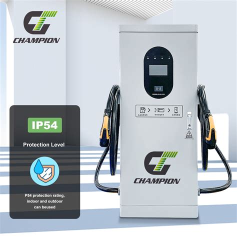 Outdoor Ev Charging Station Gbt Ccs Chademo Dc Fast Electric Vehicle