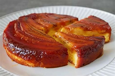 Bolo de Banana Caramelizado Uma Delícia Irresistível Receita Carinho