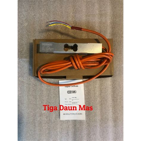 Jual Load Cell MK Cells MK 1022 Kapasitas 15 Kg Sensor MK Cells MK