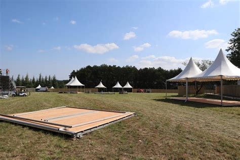 Dijon J 7 le VYV Festival se prépare au parc de la Combe à la Serpent