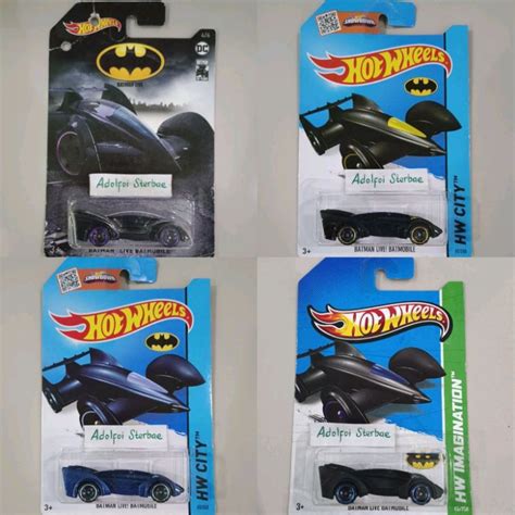 HOT WHEELS Hitam Hotwheels 風火輪蝙蝠俠直播蝙蝠車硬件城市硬件動畫65 250藍黑色光面啞光直 蝦皮購物
