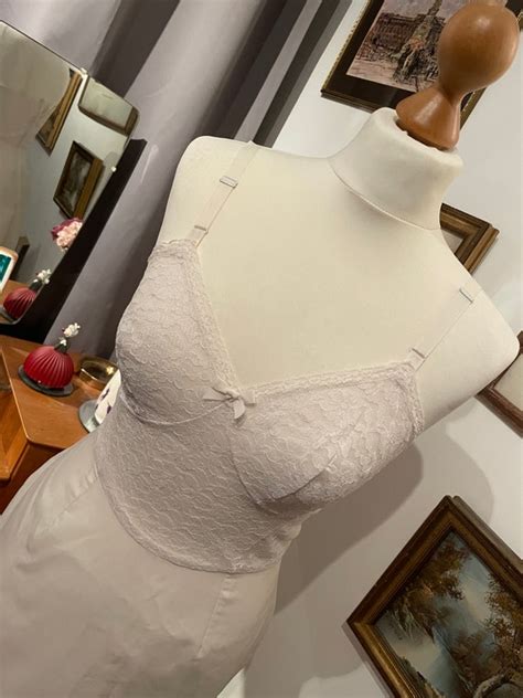 Vintage St Michaels Nylon Lingerie Full Slip B Gem