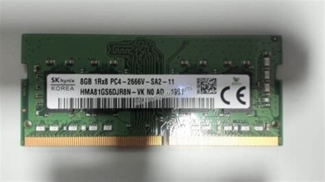 SK Hynix HMA81GS6DJR8N-XN 8GB PC4-3200AA-SE1-11 8GB DDR4 HMA81GS6DJR8N ...