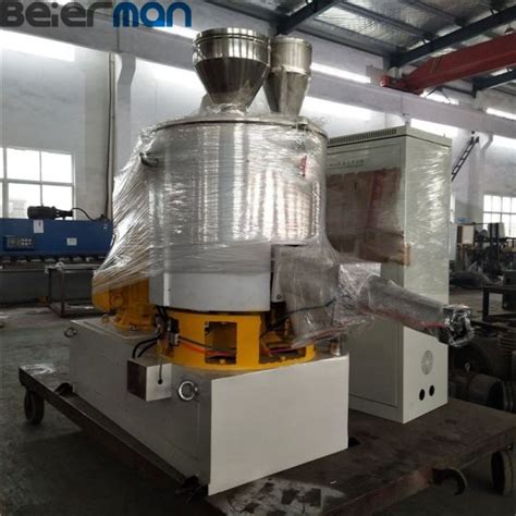 China Paddle Type Powder Hot Mixer Shr A Small Model For Pvc Cpvc Upvc Resin High Speed Heat