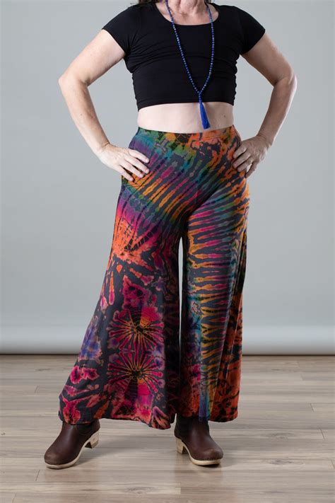 Mudmee Tie Dye Palazzo Pants Mexicali Blues