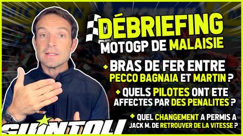 D Briefing Par Sylvain Guintoli Du Motogp De Malaisie Sepang