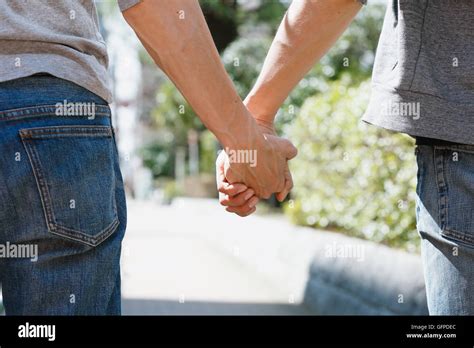 Gay Couple Holding Hands Hi Res Stock Photography And Images Alamy