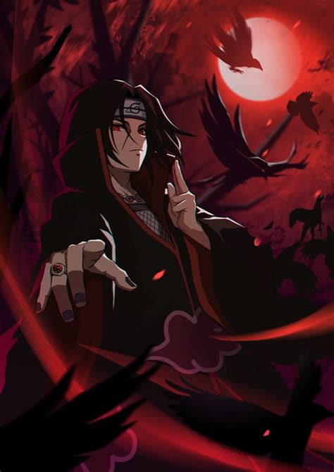 Pin Oleh Disneymoonsx4381 Yilmaz X Di Itachi Uchiha Gambar Karakter