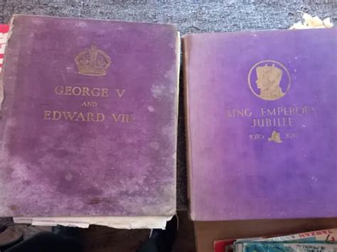 King Emperors Jubilee George V And Edward Viii 1935 Hardbacked Books