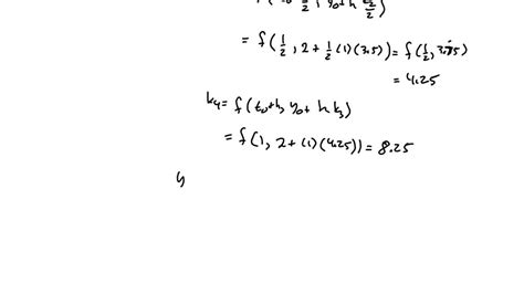 Solved Prove That When The Fourth Order Runge Kutta Method Is Applied