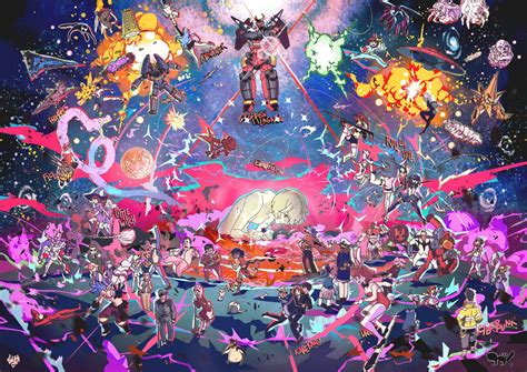 My tribute to my favourite anime studio !!! Hope you see your fave