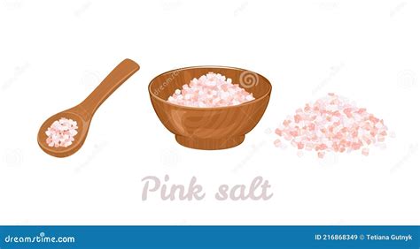 Pink Himalayan Salt Lamp Vector Logo Template With Salt Crystal Relax