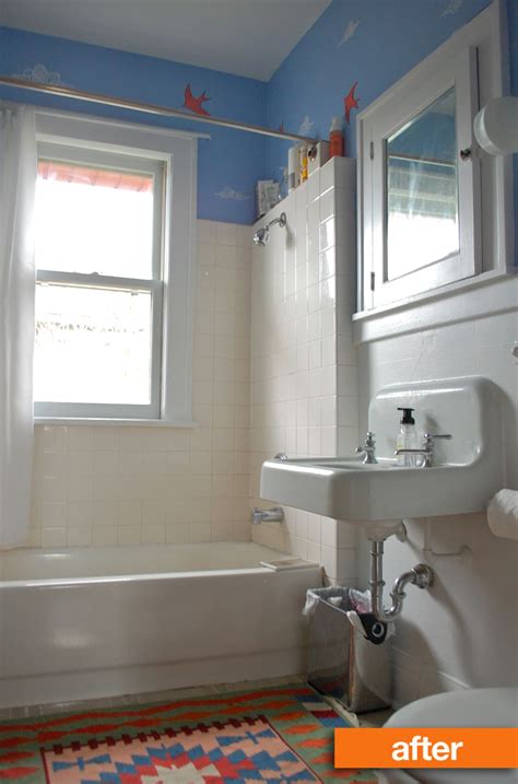 Before And After A Stylish Bathroom Transformation Apartment Therapy