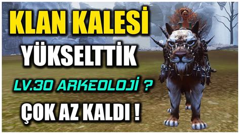 Rise Online KLAN KALEMİZİ YÜKSELTTİK LV 30 ARKEOLOJİ ÇOK AZ KALDI