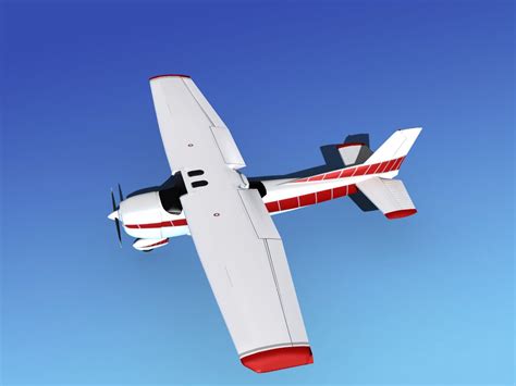 Cessna 152 V12 Modelo 3d 89 Dwg Dxf Unknown Flt Lwo Max Obj