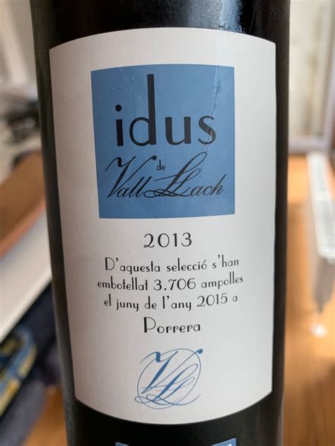 Celler Vall Llach Priorat Idus Spain Catalunya Priorat