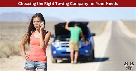 choosing   towing company     car towing