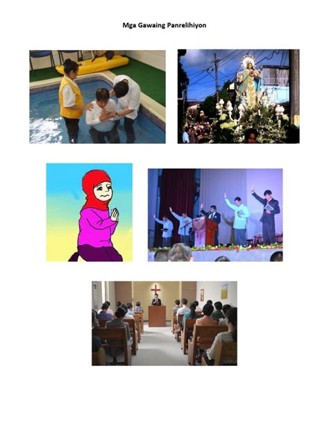 mga gawaing panrelihiyon