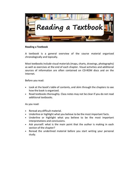 A Level Reading a History Textbook Guide Worksheet