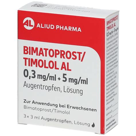 Bimatoprosttimolol Al 03 Mgml 5 Mgml Atr 3x3 Ml Mit Dem E Rezept