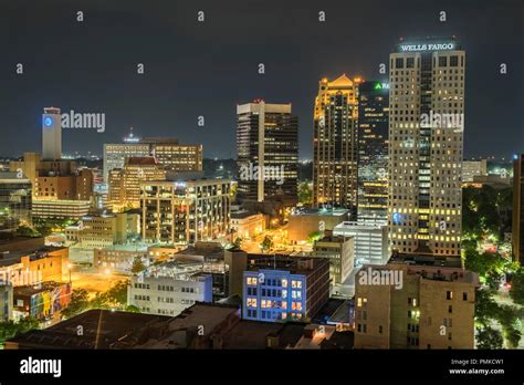 Birmingham Skyline Night High Resolution Stock Photography and Images ...