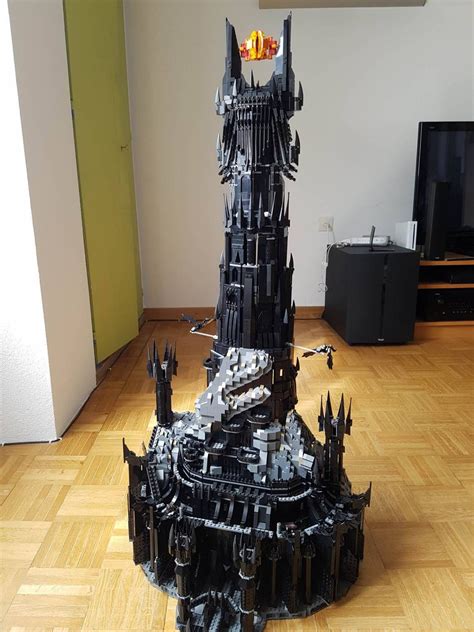 17 Lego Sauron Tower Aricfallou