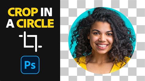 How To Crop In A Circle In Photoshop For Beginners YouTube