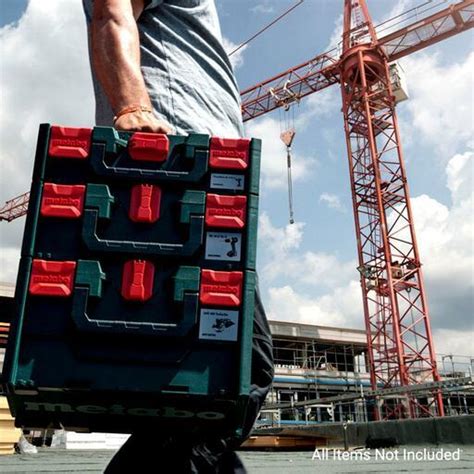 Metabo METABOX 118 N (626882000) 396mm x 296mm x 118mm Storage Box ...
